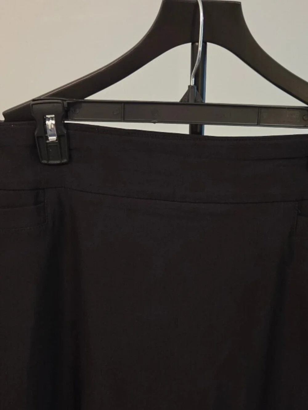 Kim Rogers Black Tummy Control Midi Skirt Size 14